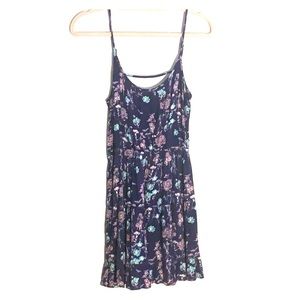 Juniors summer dress, open back.